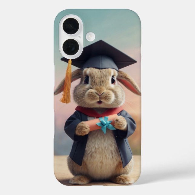 Coques Case-Mate iPhone Lapin de fin d'études (Verso)