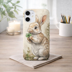 Coques iPhone 16 Plus Lapin de forêt à l'aquarelle Nature