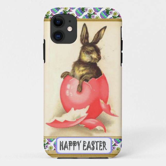 Coques Case-Mate iPhone Lapin de Pâques (Dos)