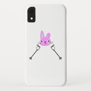 Case-Mate iPhone Case Lapin de ski avec bâtons de ski