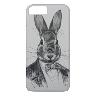 Case-Mate iPhone Case Lapin en portrait de costume