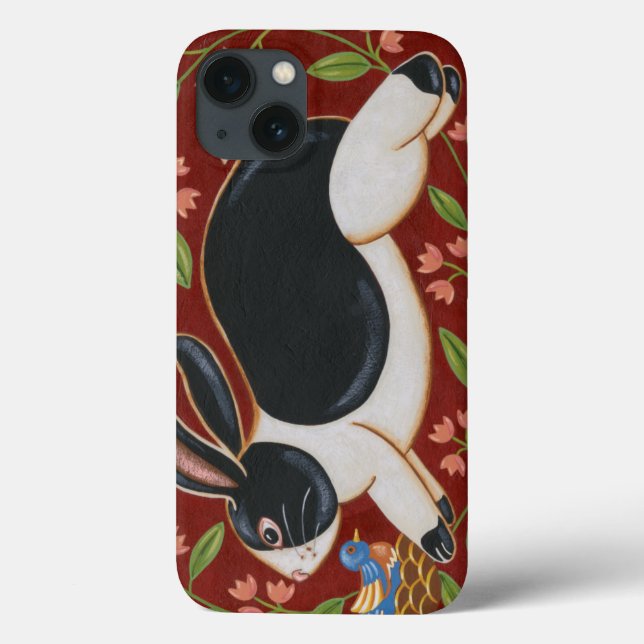 Coques Case-Mate iPhone Lapin Folk (Verso)