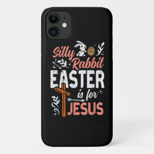 Case-Mate iPhone Case Lapin idiot chrétien Pâques pour Jésus