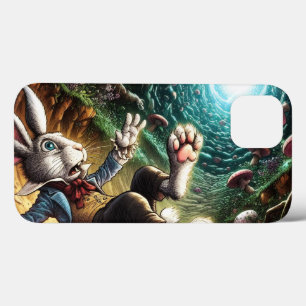 Case-Mate iPhone Case Lapin Panique Tombant Dans Le Trou Du Lapin