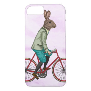 Coque iPhone 8/7 Lapin Sur Vélo 3
