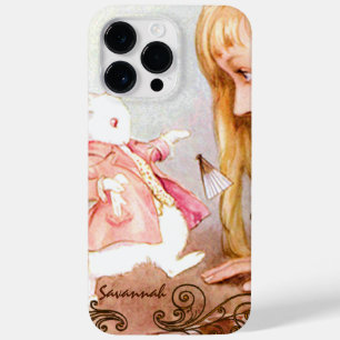 Coque Pour Pour iPhone 14 Pro Max Lapin Vintage Alice Au Pays Des Merveilles