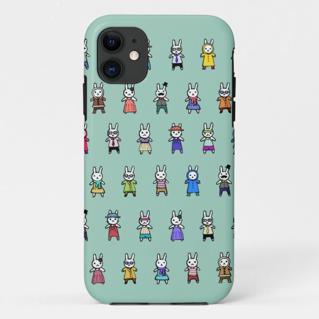 Coques Case-Mate iPhone Lapins ! (Dos)