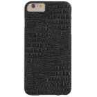 L'apparence de la peau d'alligator réaliste noire