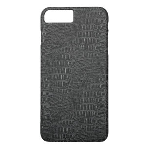 Case-Mate iPhone Case L'apparence de la peau d'alligator réaliste noire