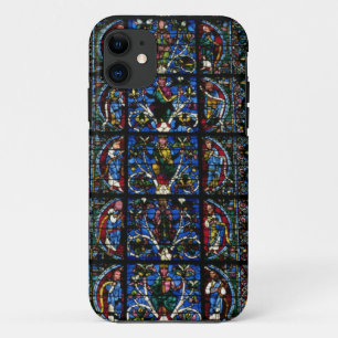 Coque Case-Mate Pour iPhone L'arbre de Jesse, fenêtre en ogive dans le facad