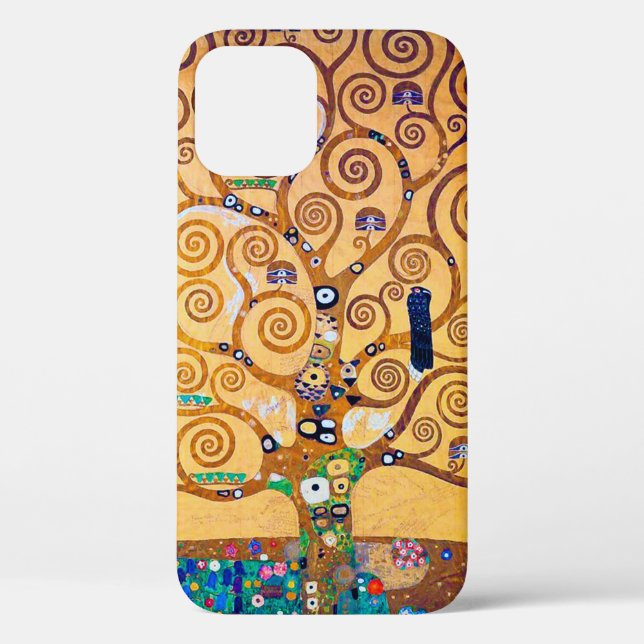 Coques Case-Mate iPhone L'arbre de vie (détail), Klimt (Verso)