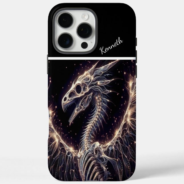 Coques Case-Mate iPhone L'arôme d'un dragon cosmique austrorapteur (Verso)