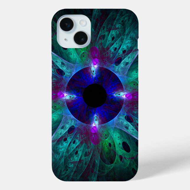 Coques Case-Mate iPhone L'art Abstrait des yeux (Verso)