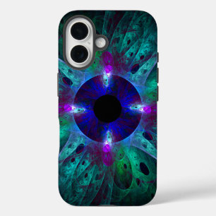 Coque Pour iPhone 16 L'art Abstrait des yeux