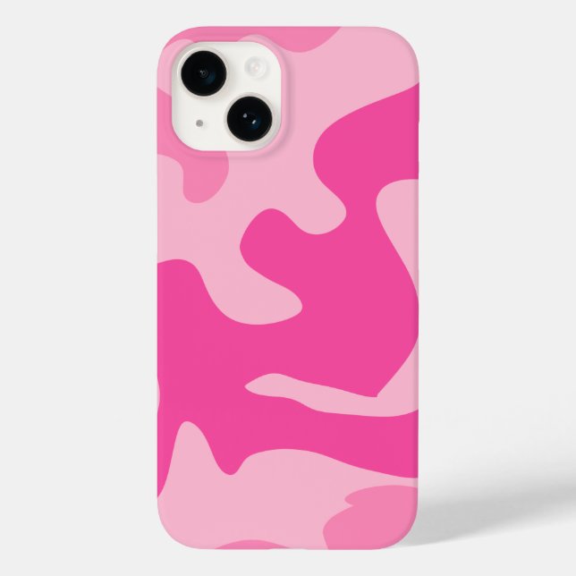Coques Case-Mate iPhone L'art abstrait rose fille (Verso)