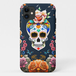 Case-Mate iPhone Case L'art crâne à sucre - Célébrer la vie