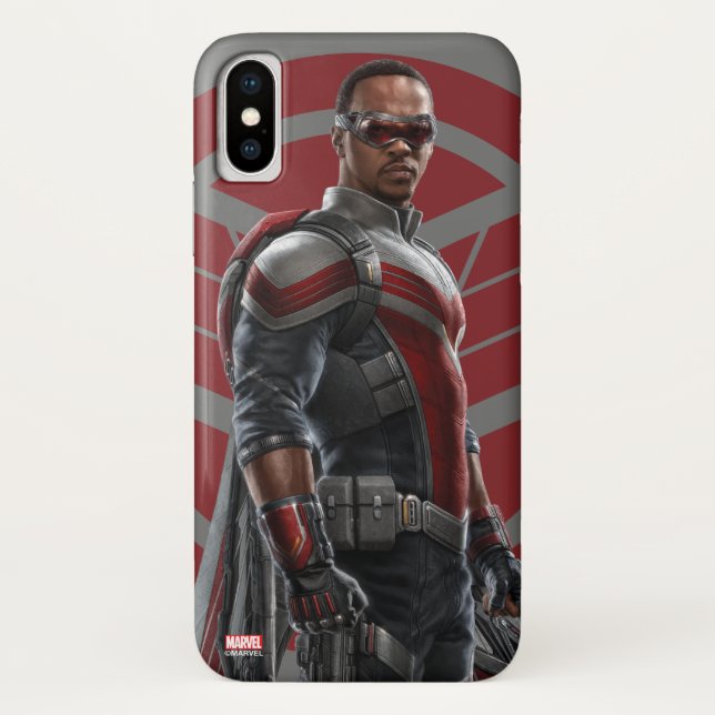 Coques Case-Mate iPhone L'art de caractère du faucon (Dos)