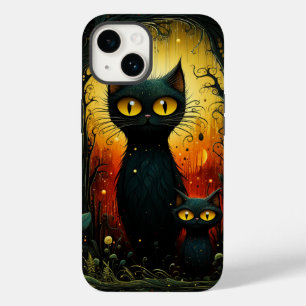 Coque Pour iPhone 14 L'art des chats