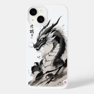 Coque Pour iPhone 14 L'art dragon chinois   Illustration mythique de la