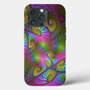 Case-Mate iPhone Case L'Art Fractal Abstrait, Lumineux Et Coloré