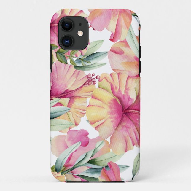Coques Case-Mate iPhone L'art tropical lunaire (Dos)