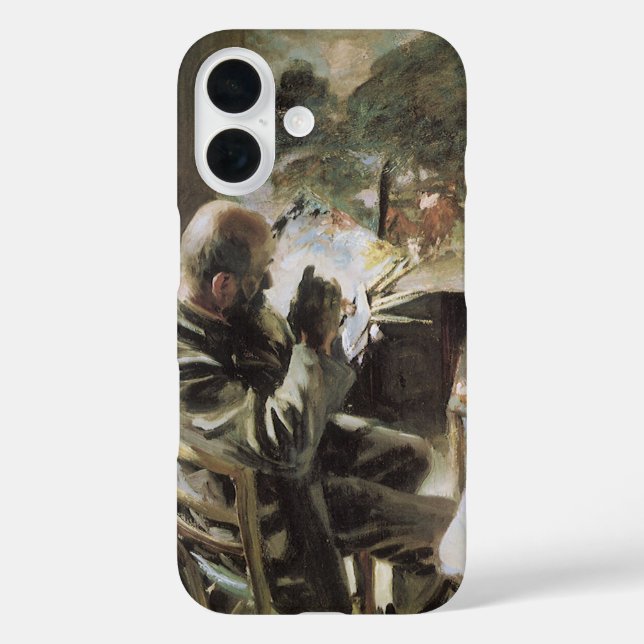 Coques Case-Mate iPhone L'Artiste dans son atelier par John Singer Sargent (Verso)