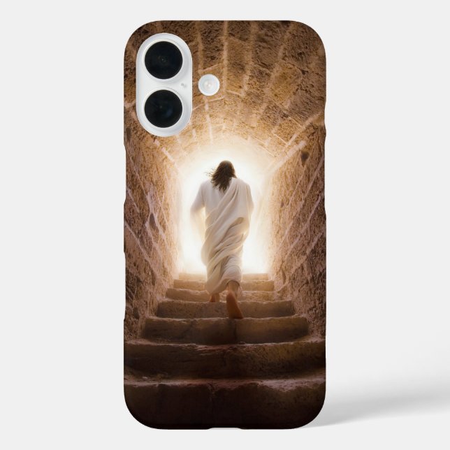 Coques Case-Mate iPhone L'Ascension - Jésus Marchant Dans La Lumière (Verso)