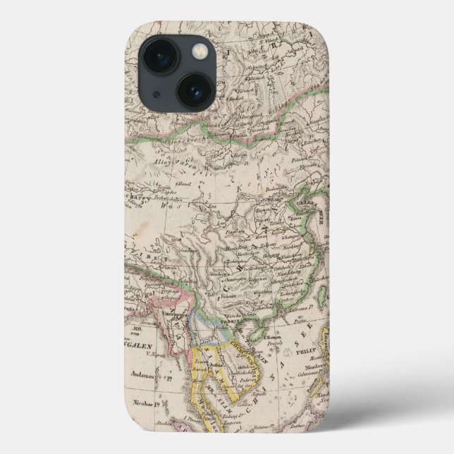 Coques Case-Mate iPhone L'Asie 13 (Verso)