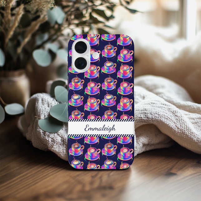 Coques Case-Mate iPhone Latte de café vibrante (Créateur téléchargé)