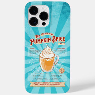Coque Pour Pour iPhone 14 Pro Max Latte épice Citrouille vintage - Poster de la rece