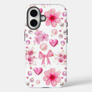 Coque Pour iPhone 16 L'attrait du rose