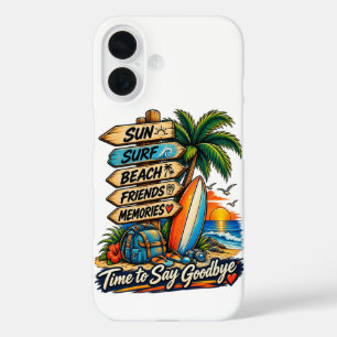 Coque Pour iPhone 16 L'au revoir de l'été