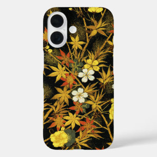 Coque Pour iPhone 16 L'automne japonais laisse l'art classique antique