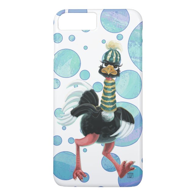 Coques Case-Mate iPhone L'autruche arctique à la course (Dos)