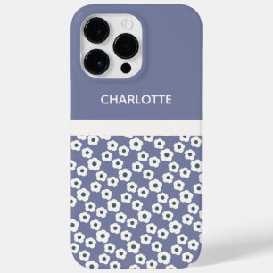 Coque Pour Pour iPhone 14 Pro Max Lavande Personnalisée Moderne Retro Motifs Floraux