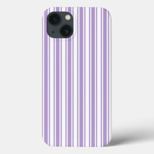 Case-Mate iPhone Case Lavande violet et blanc bonbons rayures Coque-Mate