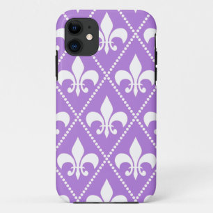 Case-Mate iPhone Case Lavender Fleur de Lis