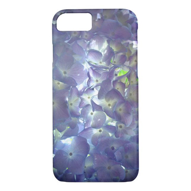 Coques Case-Mate iPhone Lavender Hydrangeas fleurs violettes (Dos)