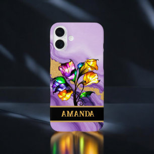 Coques iPhone 16 Plus Lavender Luxe