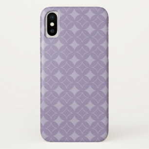 Coque iPhone X Lavender shippo motif