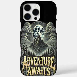 Coques iPhone 16 Pro Max L'aventure attend dans un paysage mystique de mont