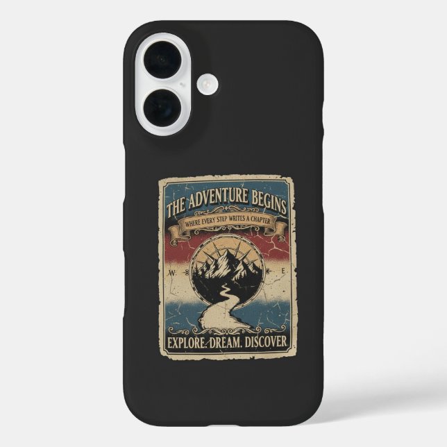 Coques Case-Mate iPhone L'aventure commence (Verso)