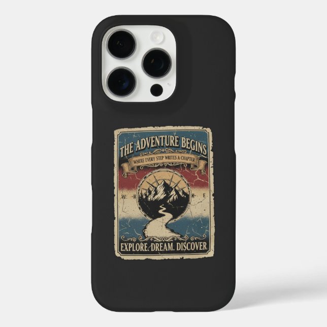 Coques Case-Mate iPhone L'aventure commence (Verso)