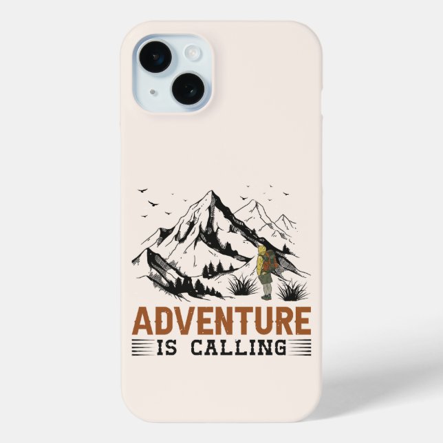 Coques Case-Mate iPhone L'aventure est en train d'appeler (Verso)