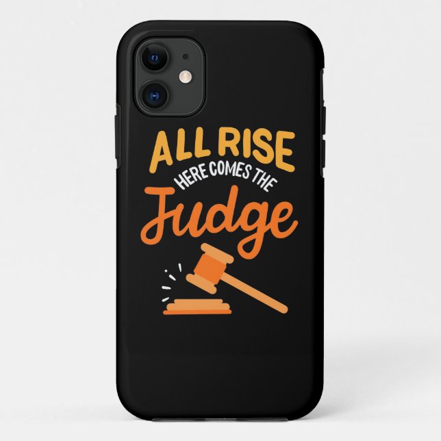 Coques Case-Mate iPhone L'Avocat Monte Ici Le Juge (Dos)