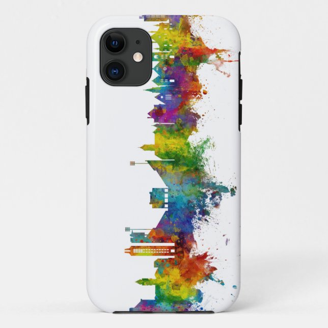 Coques Case-Mate iPhone Lawrence Kansas Skyline (Dos)