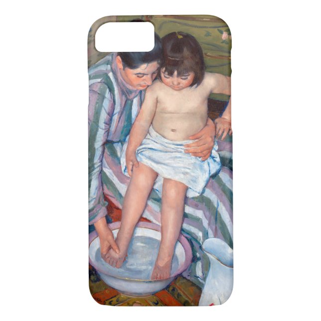 Coques Case-Mate iPhone Le bain de l'enfant, Mary Cassatt (Dos)