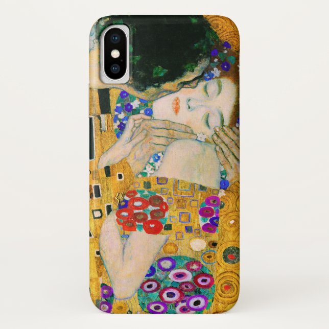 Coques Case-Mate iPhone Le baiser de Gustav Klimt (Dos)
