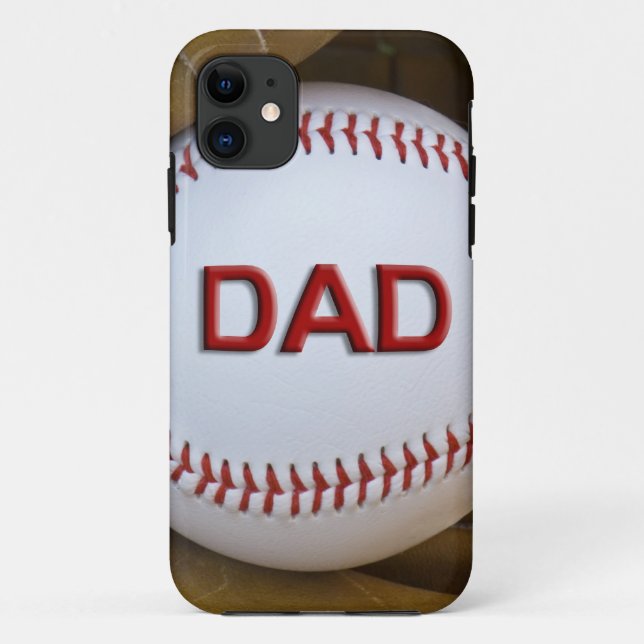 Coques Case-Mate iPhone Le baseball de papa (Dos)