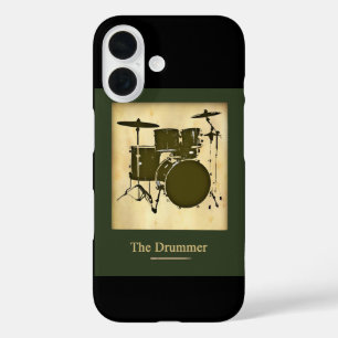 Coque Pour iPhone 16 le batteur du groupe